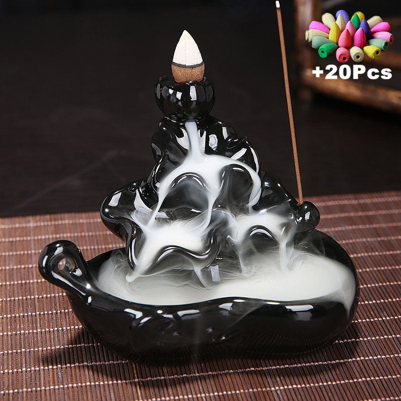Incense Waterfall & Incense Cones
