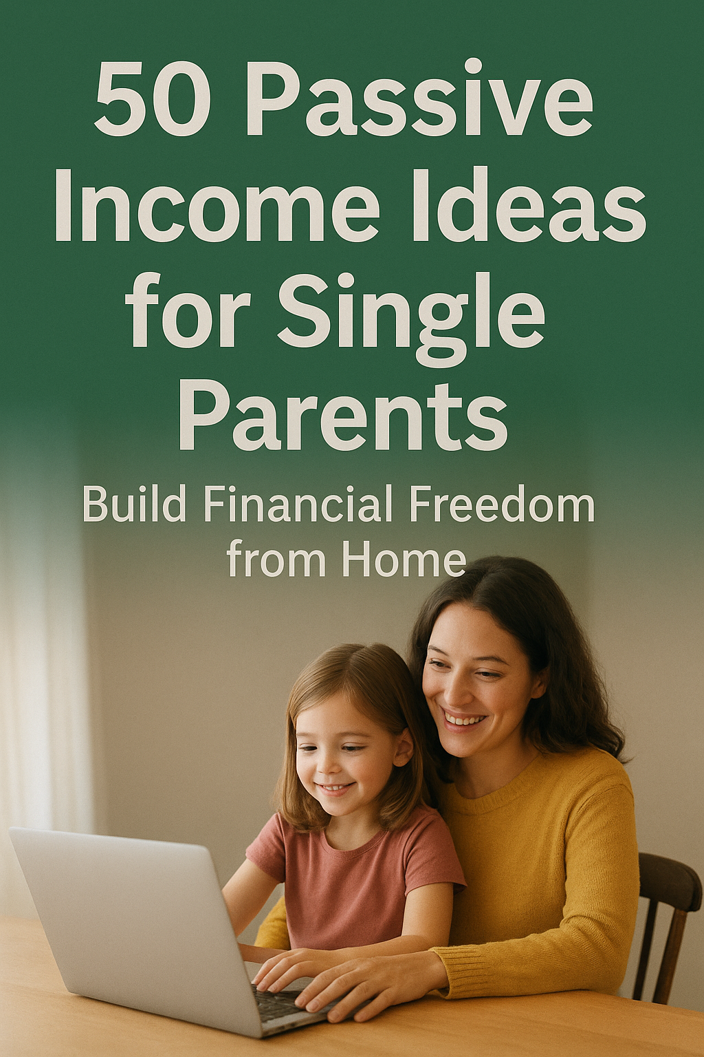 50 Passive Income Ideas for Single Parents: Build Financial Freedom from Home