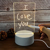 LED Light Up Creative Note Board