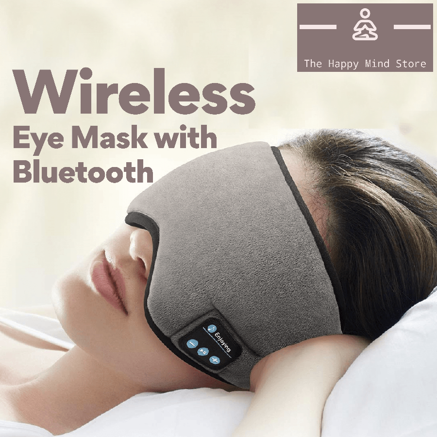 Bluetooth Eye Mask  Sleepmask with Headphones – The Happy Mind Store