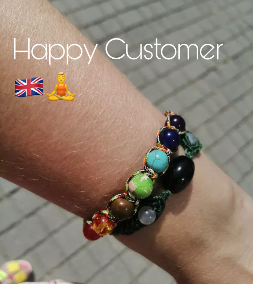 7 Chakra Perlenarmband