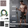 11 Piece Resistance Band Set - The Happy Mind Store