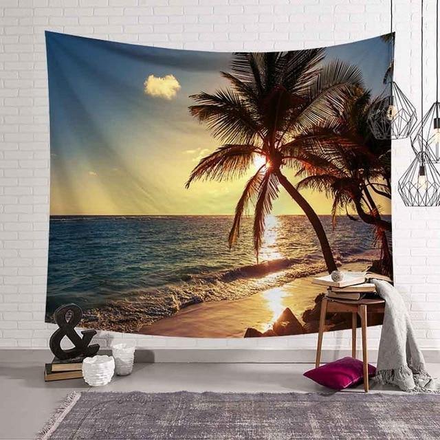 Tropical Landscape Bohemian Tapestries