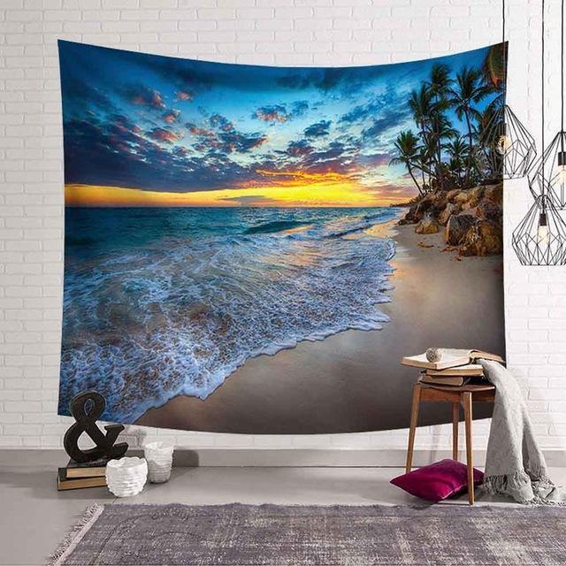 Tropical Landscape Bohemian Tapestries