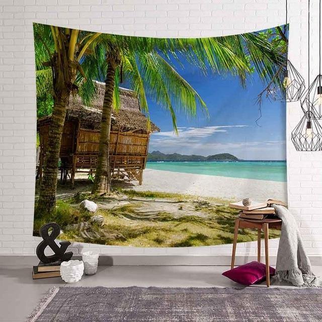 Tropical Landscape Bohemian Tapestries