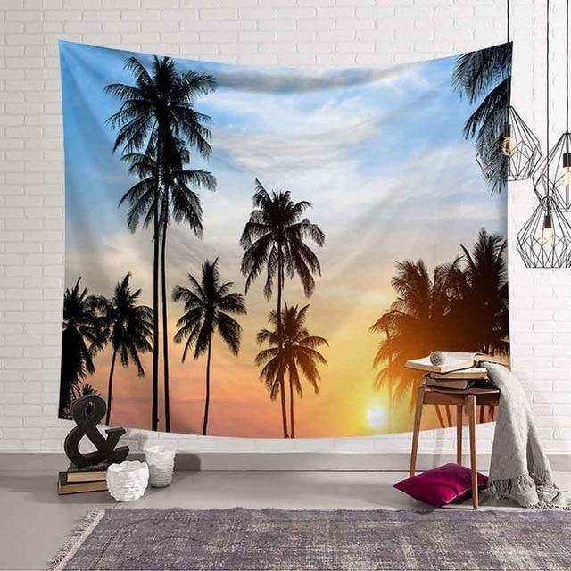 Tropical Landscape Bohemian Tapestries