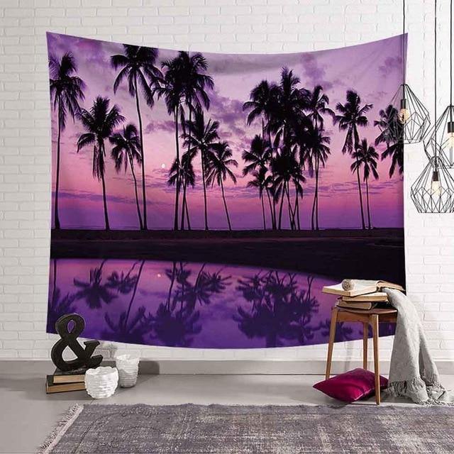 Tropical Landscape Bohemian Tapestries