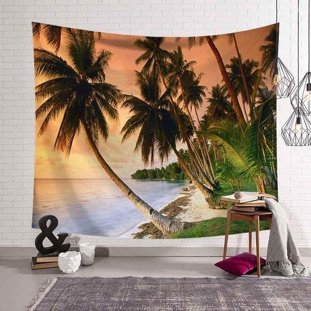 Tropical Landscape Bohemian Tapestries