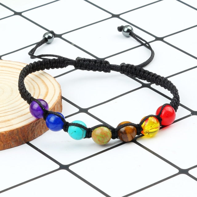 Pulsera de cuentas de 7 chakras