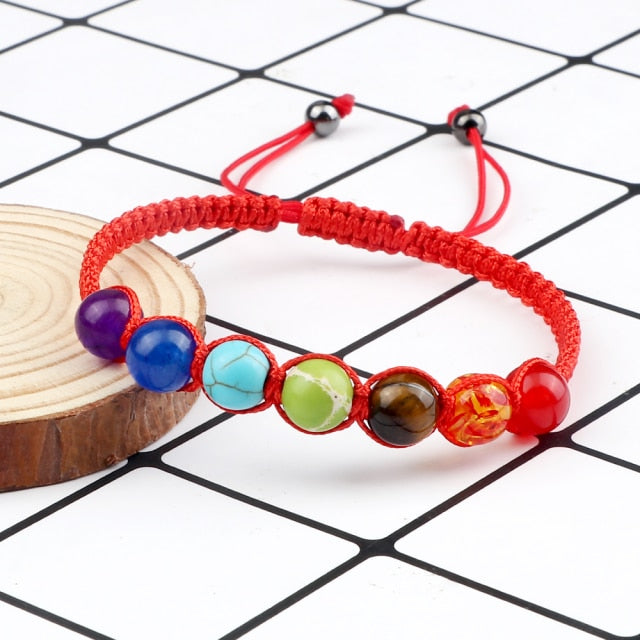 7 Chakra Perlenarmband