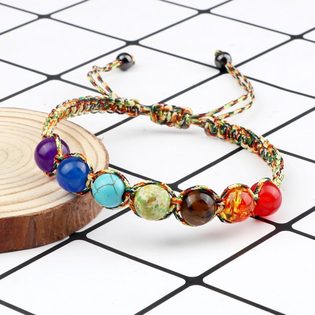 Pulsera de cuentas de 7 chakras