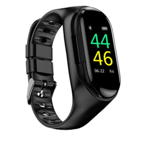 Smart Watch with Bluetooth Earbuds