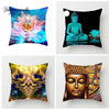 Buddhism Style Replacement Cushion Cover