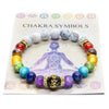 Pulsera de cuentas de 7 chakras